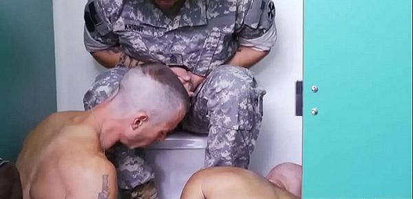  Gay sexy muscle military dudes naked Good Anal Training